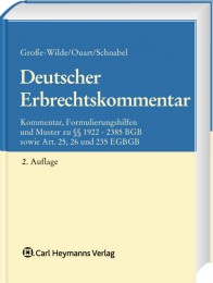 Deutscher Erbrechtskommentar, 2. Auflage 2009